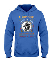 Load image into Gallery viewer, Birthday Gift For August Girl The Soul Of A Witch Hoodie