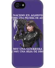Load image into Gallery viewer, Nacido En Agosto Tome Una Pruera De Ad Birthday Gift Phone case