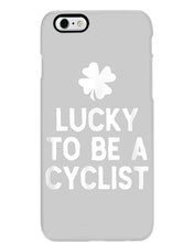 Load image into Gallery viewer, Lucky To Be A Biker Pilot Clover St Patrick's Day Gift Phone case