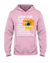 Load image into Gallery viewer, Birthday Gift For Libra Girl Will Bury You With A Smile Hoodie