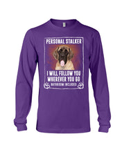 Load image into Gallery viewer, English Mastiff Personal Stalker St. Patrick's Day Printed Mug Unisex Long Sleeve