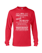 Load image into Gallery viewer, I Am A Proud Wife Of An Irish Husband Gift For Family Unisex Long Sleeve