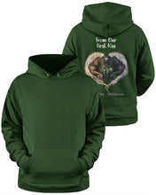 Load image into Gallery viewer, Horses From Our First Kiss Custom Name Gift For Girlfriend Hoodie