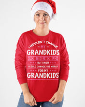 Load image into Gallery viewer, I Could Change The World For My Grandkids Unisex Long Sleeve