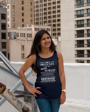 Load image into Gallery viewer, I Am A Proud Wife Of An Irish Husband Gift For Family Ladies Flowy Tank