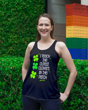Load image into Gallery viewer, Lovely Clover Smiling I Teach The Cutest Clovers In The Patch St Patrick's Day Gift Ladies Flowy Tank