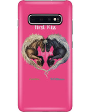 Load image into Gallery viewer, Horses From Our First Kiss Custom Name Gift For Girlfriend Phone case