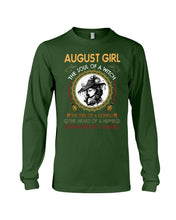 Load image into Gallery viewer, Birthday Gift For August Girl The Soul Of A Witch Unisex Long Sleeve