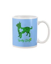 Load image into Gallery viewer, Green Chihuahua Lucky Day St Patrick's Day Gift For Dog Lovers Mug