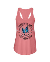 Load image into Gallery viewer, Blue Butterfly Gift For Angel Grandma Your Wings Were Ready Ladies Flowy Tank