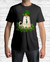 Load image into Gallery viewer, Shih Tzu With Green Tie St Patrick's Day Gift For Dog Lovers Guys Tee