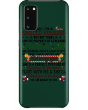 Load image into Gallery viewer, Perfect Gift For Husband Christmas Punch You In The Threat Phone case