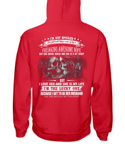Load image into Gallery viewer, Amazing Gift For Husband She Love Me So Much Skull Hoodie