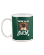 Load image into Gallery viewer, English Mastiff Personal Stalker St. Patrick's Day Printed Mug Mug