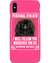Load image into Gallery viewer, Black Pekingese Personal Stalker St. Patrick's Day Printed Mug Phone case