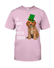 Load image into Gallery viewer, Cavapoo Irish Today Green St. Patrick's Day Printed Mug Guys Tee