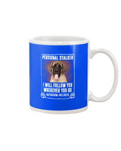 Load image into Gallery viewer, English Mastiff Personal Stalker St. Patrick's Day Printed Mug Mug