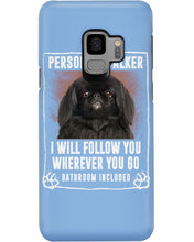 Load image into Gallery viewer, Black Pekingese Personal Stalker St. Patrick's Day Printed Mug Phone case
