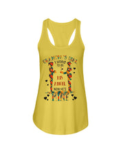 Load image into Gallery viewer, Gift For Autism Angel Grandma I Used To Be His Angel Now He's Mine Ladies Flowy Tank
