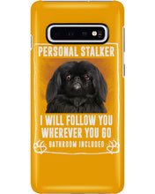 Load image into Gallery viewer, Black Pekingese Personal Stalker St. Patrick's Day Printed Mug Phone case