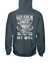 Load image into Gallery viewer, God Knew I Needed An Angel Gift For Husband Hoodie