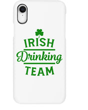 Load image into Gallery viewer, Irsih Drinking Team Green Shamrock St Patrick's Day Phone case