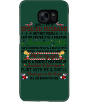 Load image into Gallery viewer, Perfect Gift For Husband Christmas Punch You In The Threat Phone case