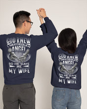Load image into Gallery viewer, God Knew I Needed An Angel Gift For Husband Sweatshirt