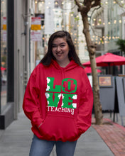Load image into Gallery viewer, Teaching Love Clover St Patrick's Day Gift Hoodie