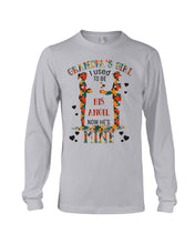 Load image into Gallery viewer, Gift For Autism Angel Grandma I Used To Be His Angel Now He's Mine Unisex Long Sleeve
