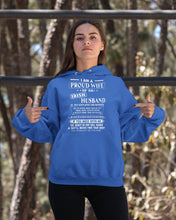 Load image into Gallery viewer, I Am A Proud Wife Of An Irish Husband Gift For Family Hoodie