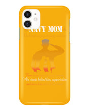 Load image into Gallery viewer, Son Gift For Navy Mom Behind Every Strong Soldier Phone case