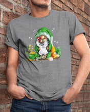 Load image into Gallery viewer, Gnome Pot Of Gold Shamrock St. Patrick's Day Printed Mug Guys Tee