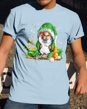 Load image into Gallery viewer, Gnome Pot Of Gold Shamrock St. Patrick's Day Printed Mug Guys Tee