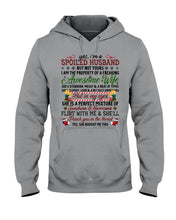 Load image into Gallery viewer, Perfect Gift For Husband Christmas Punch You In The Threat Hoodie
