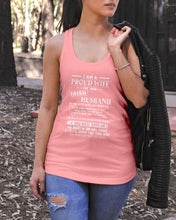 Load image into Gallery viewer, I Am A Proud Wife Of An Irish Husband Gift For Family Ladies Flowy Tank