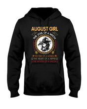 Load image into Gallery viewer, Birthday Gift For August Girl The Soul Of A Witch Hoodie