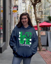 Load image into Gallery viewer, Teaching Love Clover St Patrick's Day Gift Hoodie