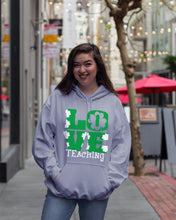 Load image into Gallery viewer, Teaching Love Clover St Patrick's Day Gift Hoodie