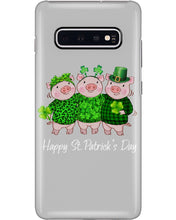 Load image into Gallery viewer, Pig Wear Plaid Shirt And Top Hat St Patrick's Day Gift Phone case
