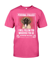 Load image into Gallery viewer, English Mastiff Personal Stalker St. Patrick's Day Printed Mug Guys Tee