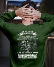Load image into Gallery viewer, Amazing Gift For Husband She Love Me So Much Skull Sweatshirt