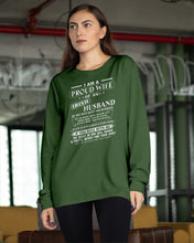 Load image into Gallery viewer, I Am A Proud Wife Of An Irish Husband Gift For Family Unisex Long Sleeve