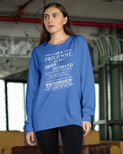 Load image into Gallery viewer, I Am A Proud Wife Of An Irish Husband Gift For Family Unisex Long Sleeve