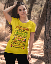 Load image into Gallery viewer, Perfect Gift For Husband Christmas Punch You In The Threat Ladies Tee