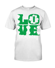 Load image into Gallery viewer, Teaching Love Clover St Patrick's Day Gift Guys Tee