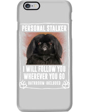 Load image into Gallery viewer, Black Pekingese Personal Stalker St. Patrick's Day Printed Mug Phone case
