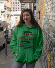 Load image into Gallery viewer, I'm Already Taken By A Freaking Crazy Guy Hoodie