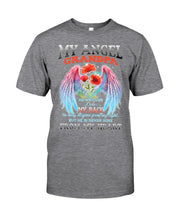 Load image into Gallery viewer, My Angel Grandpa Who Watched Over My Back Guys Tee