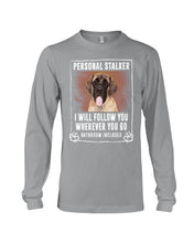 Load image into Gallery viewer, English Mastiff Personal Stalker St. Patrick's Day Printed Mug Unisex Long Sleeve